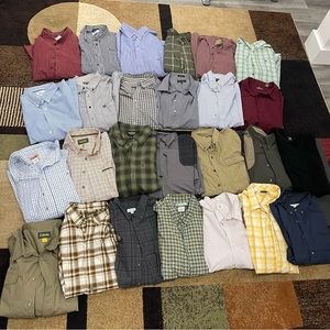 NWOT Men's 3XL Shirt Bundle (x26)